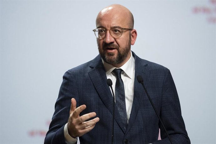 El prseidente del Consejo Europeo, Charles Michael. 