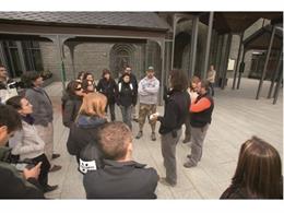 Guías turísticos de la Generalitat en su jornada de trabajo