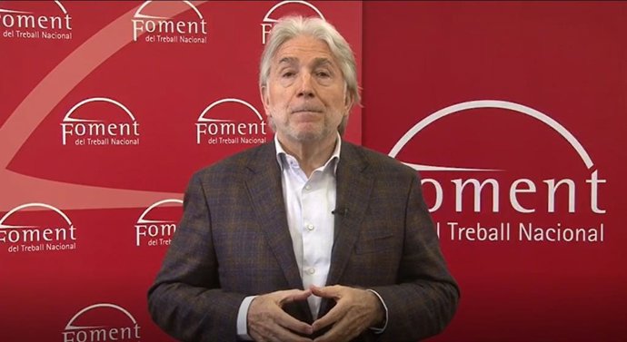Josep Sánchez Llibre, presidente de Foment del Treball en una imagen de archivo