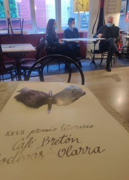 Presentación premio Café Bretón&Bodegas Olarra