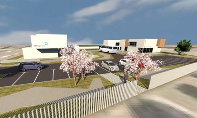 Proyecto del nuevo centro de día de Ampros en El Alisal