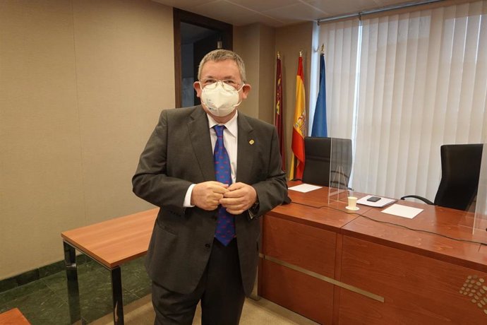 José Francisco Parra, presidente de la Confederación Española de Centros de Enseñanza en la Región de Murcia (Cece)