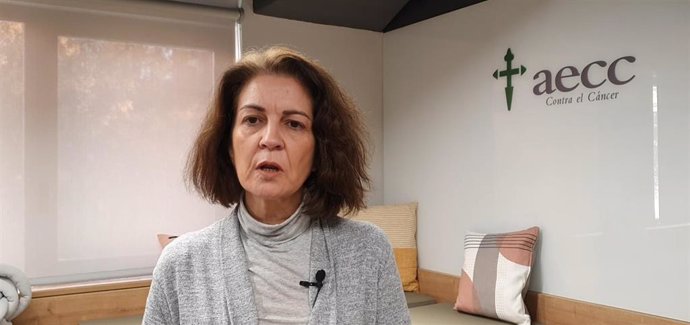 La directora de Relaciones Institucionales de AECC, Ana Fernández.