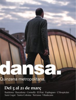 Cartel del IV festival Dansa Metropolitana.