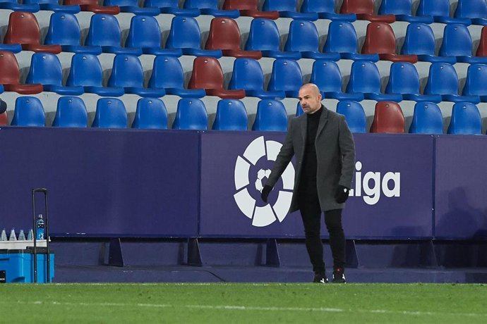 El entrenador del Levante UD, Paco López