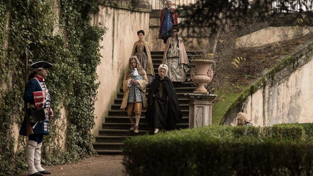 Rodaje de la serie 'La cocinera de Castamar'.