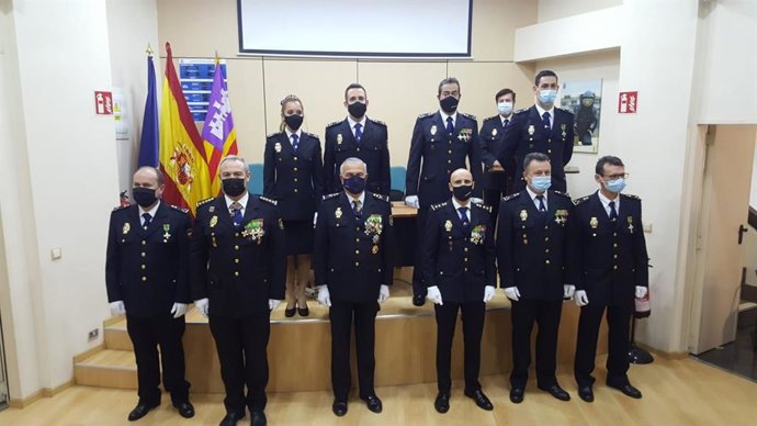 La Policía Nacional incorpora nueve inspectores nuevos en Mallorca y Menorca.
