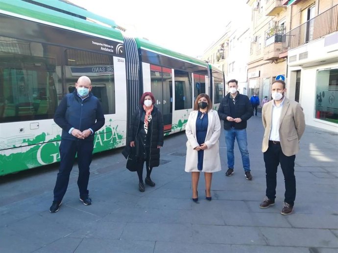 Visita del Grupo Parlamentario Socialista de Granada a Armilla