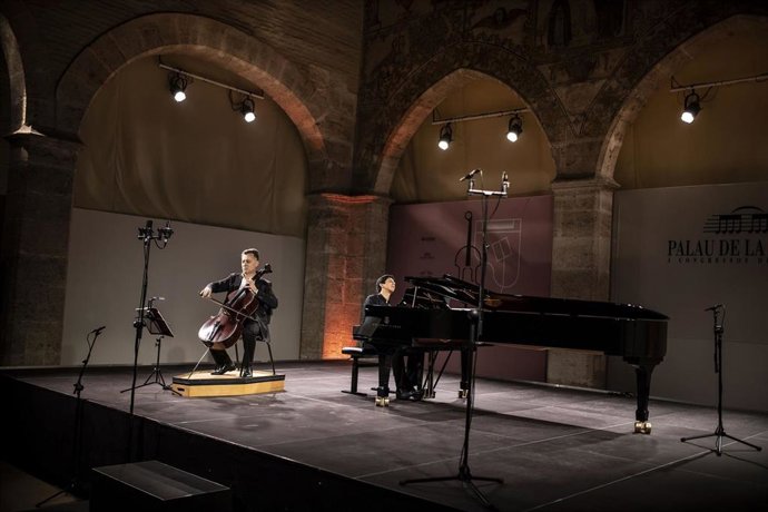 Archivo - MARIANO GARCÍA Y JORGE NAVA COMPLETAN EN El ALMUDÍN LA INTEGRAL DE SONATAS PARA VIOLONCHELO Y PIANO DE BEETHOVEN