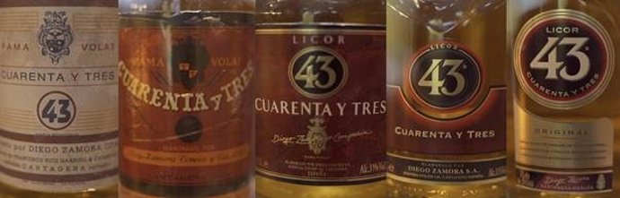 Botellas de Licor 43