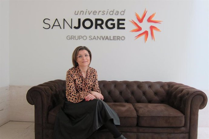 La rectora de la Universidad San Jorge, Berta Sáez.