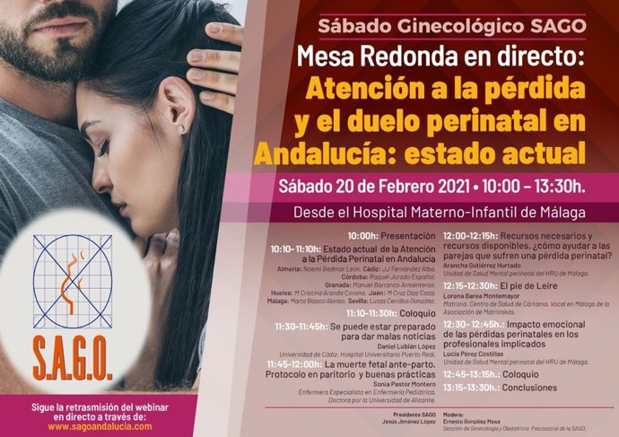 Especialistas de Andalucía abordan la atención ante el duelo por la pérdida del feto