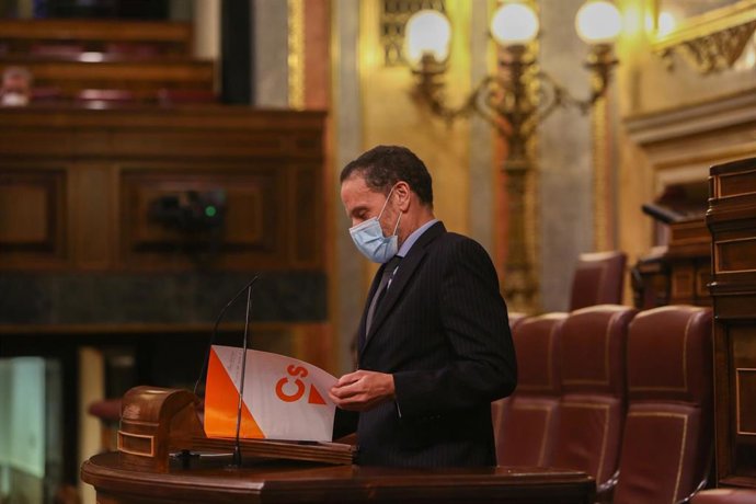 El portavoz adjunto de Cs en el Congreso, Edmundo Bal 