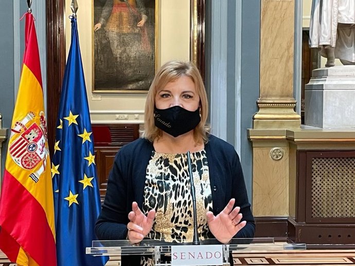 La senadora del PP, Violante Tomás