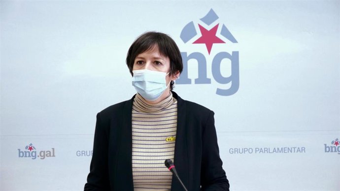 Ana Pontón en rueda de prensa