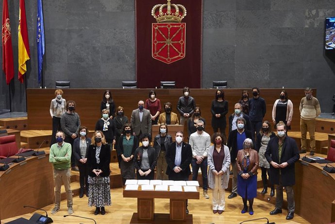 Acto de firma del Pacto Navarro contra la Pobreza y la Desigualdad 2021-2023