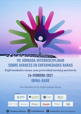 Cartel VII Jornada interdisciplinar de enfermedades raras