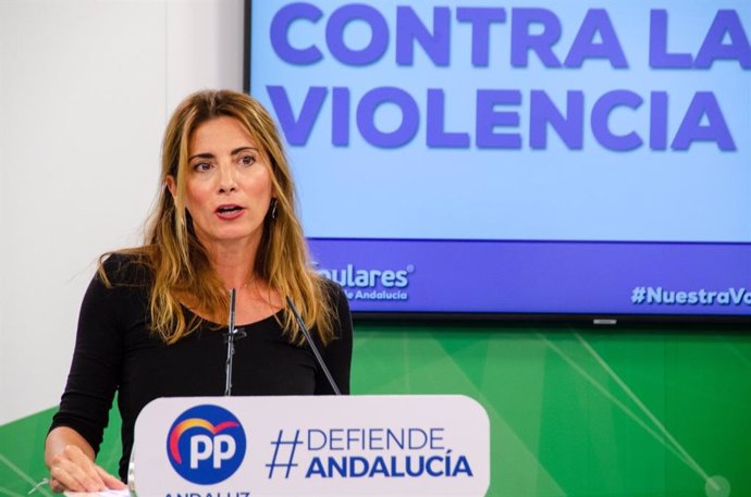 Archivo - La vicesecretaria de Sociedad de Bienestar del PP-A, Ana Mata, en una imagen de archivo.