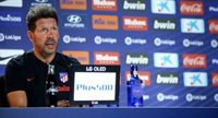 Simeone: "No busco excusas, me quedo con el segundo tiempo"