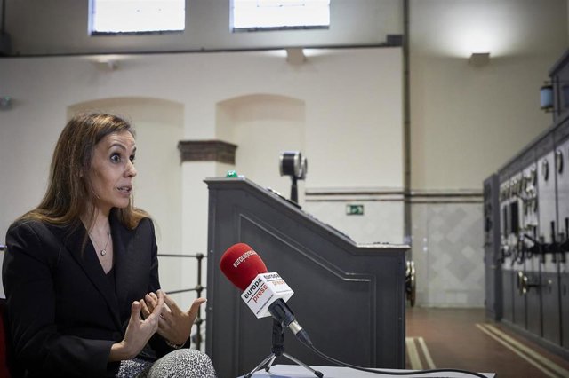 La consejera delegada de Metro, Silvia Roldán, durante una entrevista para Europa Press en Madrid (España), a 17 de febrero de 2021.