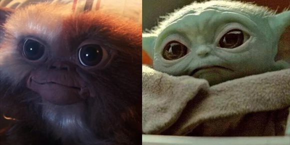 1. Gizmo vs Baby Yoda: ¿Quién es más adorable?