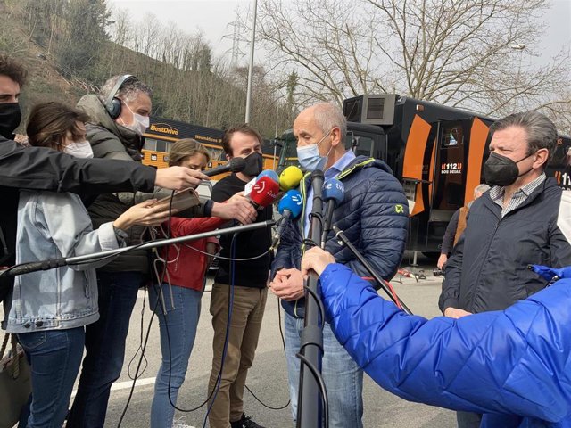 El consejero de Seguridad, Josu Erkoreka