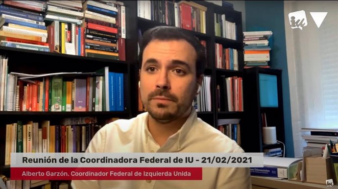 El coordinador federal de Izquierda Unida y ministro de Consumo, Alberto Garzón,