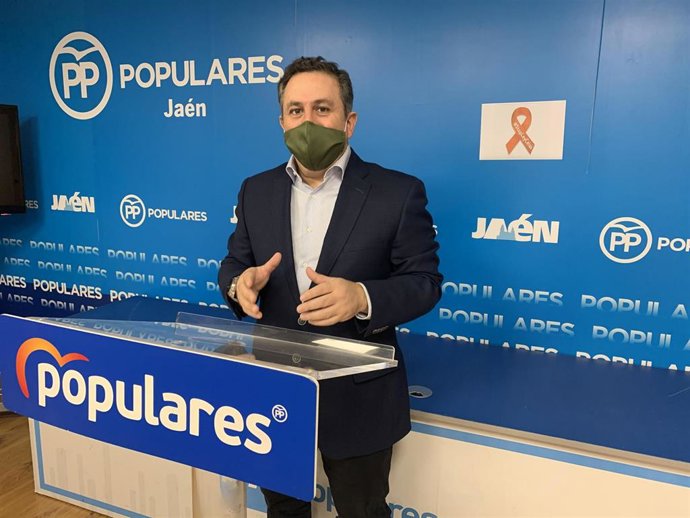 Archivo - El secretario general del PP de Jaén, Francisco Palacios, en una imagen de archivo.