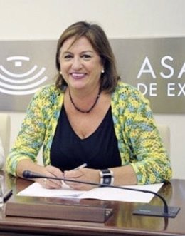 La diputada del PP en la Asamblea de Extremadura, Consuelo Rodríguez Píriz
