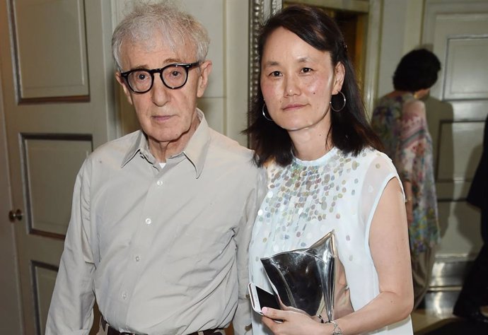 Woody Allen y su mujer Soon-Yi Previn