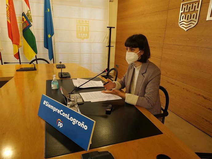 La concejala del PP de Logroño Patricia Lapeña