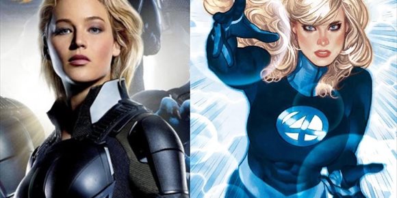 6. Jennifer Lawrence no será Sue Storm en Los 4 Fantásticos de Marvel Studios