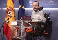 Un sindicato de la Policía denuncia a Echenique ante la Fiscalía por "incitar" a los disturbios por Hasél