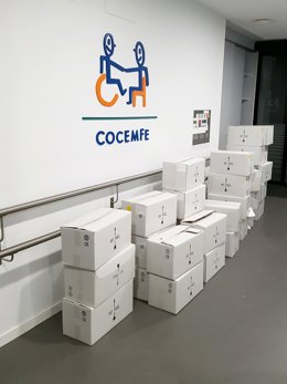 COCEMFE realizó la compra centralizada y la distribución de más de 700.000 equipos de protección individual (EPI) entre su Movimiento Asociativo durante el año 2020