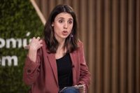 Irene Montero pide "más feminismo que nunca" este 8M, tras pedir Vox que se declare Día de las Víctimas del Covid
