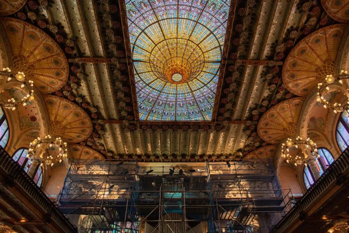 Archivo - Arxiu - Interior del Palau de la Música