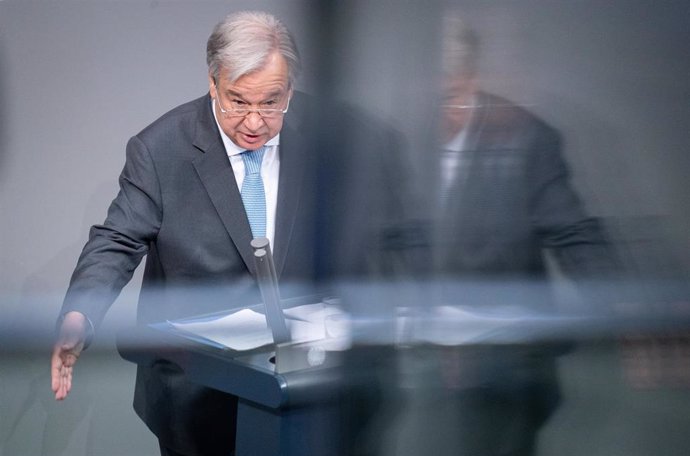 Archivo - El secretario general de Naciones Unidas, António Guterres. 