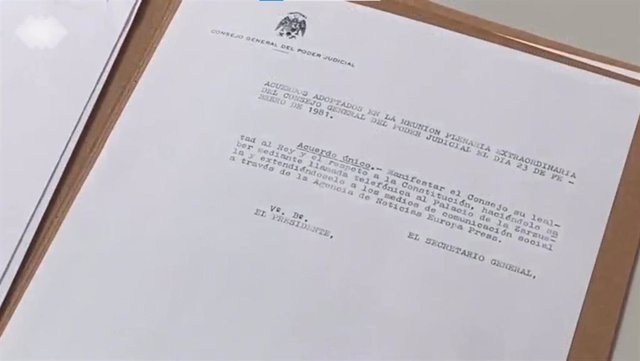 Acuerdo único alcanzado por el Pleno del Consejo General del Poder Judicial el 23 de febrero de 1981