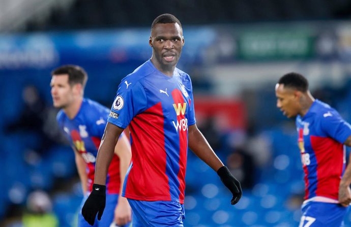 Crystal Palace forward Christian Benteke during the English championship Premier League football match between Leeds United and Crystal Palace on February 8, 2021 at Elland Road in Leeds, England - Photo Simon Davies / ProSportsImages / DPPI