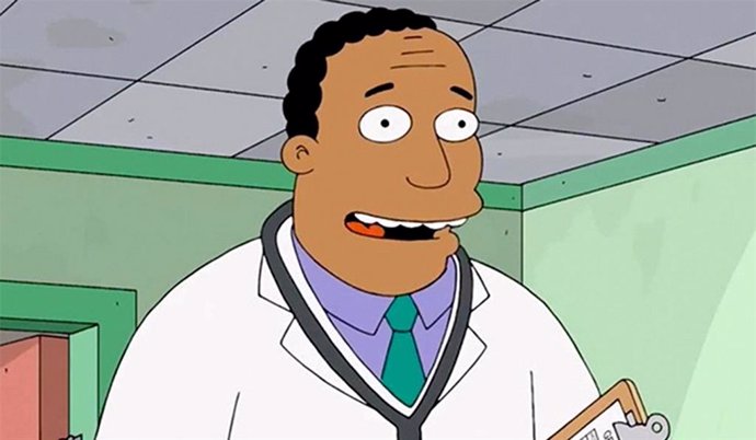 Los Simpson reemplaza al doblador del doctor Hibbert por un actor de raza negra