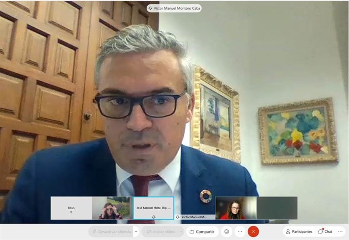 El delegado de Programas Europeos y Administración Electrónica de la Diputación de Córdoba, Víctor Montoro