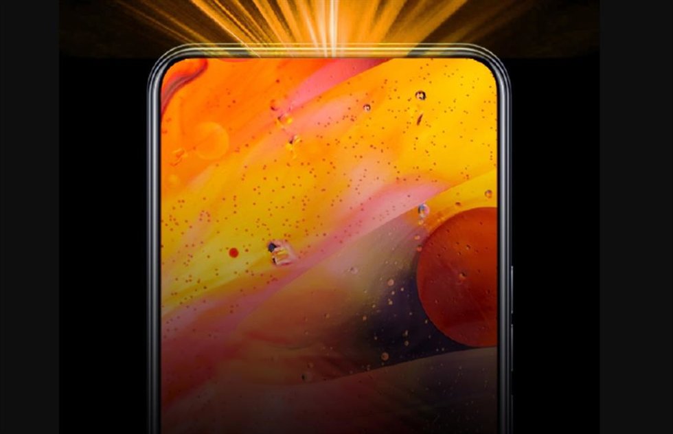 Cámara frontal bajo la pantalla de segunda generación de ZTE.