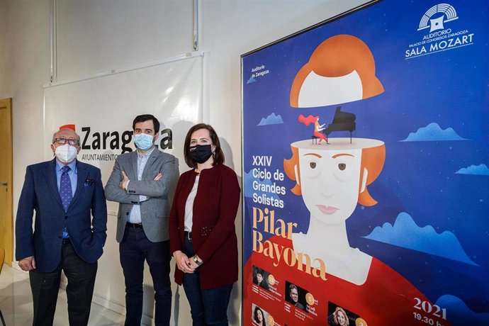 Presntación del Ciclo de Grandes Solistas Pilar Bayona del Auditorio de Zaragoza
