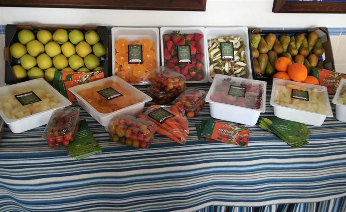 Imagen de archivo de frutas y hortalizas. 