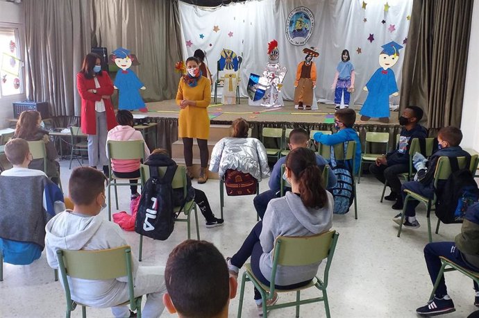 Visita al CEIP Tartessos de Huelva.
