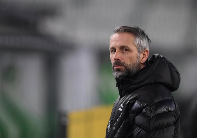 El entrenador del Borussia Mnchengladbach, Marco Rose