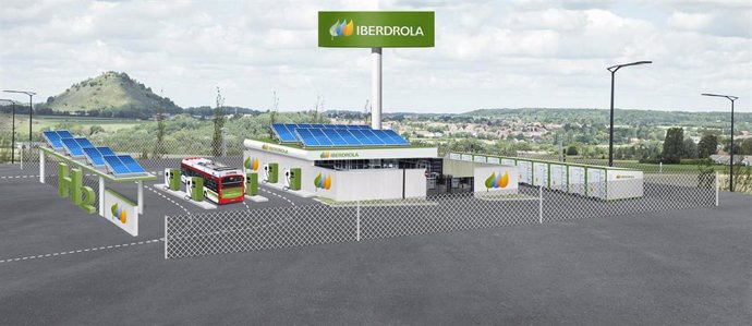 Prototipo de la estación de hidrógeno de Iberdrola