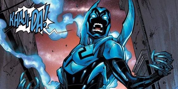 10. En marcha Blue Beetle, el primer superhéroe latino en protagonizar su película en solitario