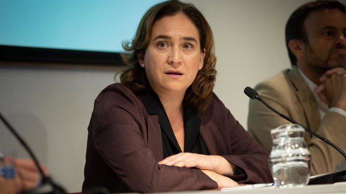 La alcaldesa de Barcelona, Ada Colau