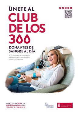El ICHH lanza una nueva campaña de donación de sangre bajo el lema 'Únete al Club de los 300'
